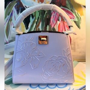 Kate Spade Phoebe KN244 Light Frozen Lilac Lavender Small Top Handle / Crossbody
